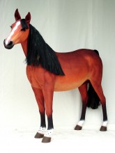 fibreglass horse statues