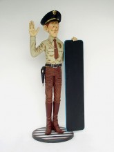 fibreglass police statues