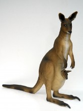 fibreglass kangaroo statues