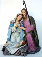 fibreglass holy family statues