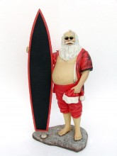 fibreglass santa statues