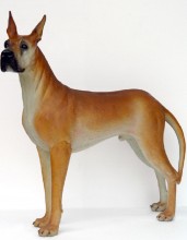 fibreglass dog statues